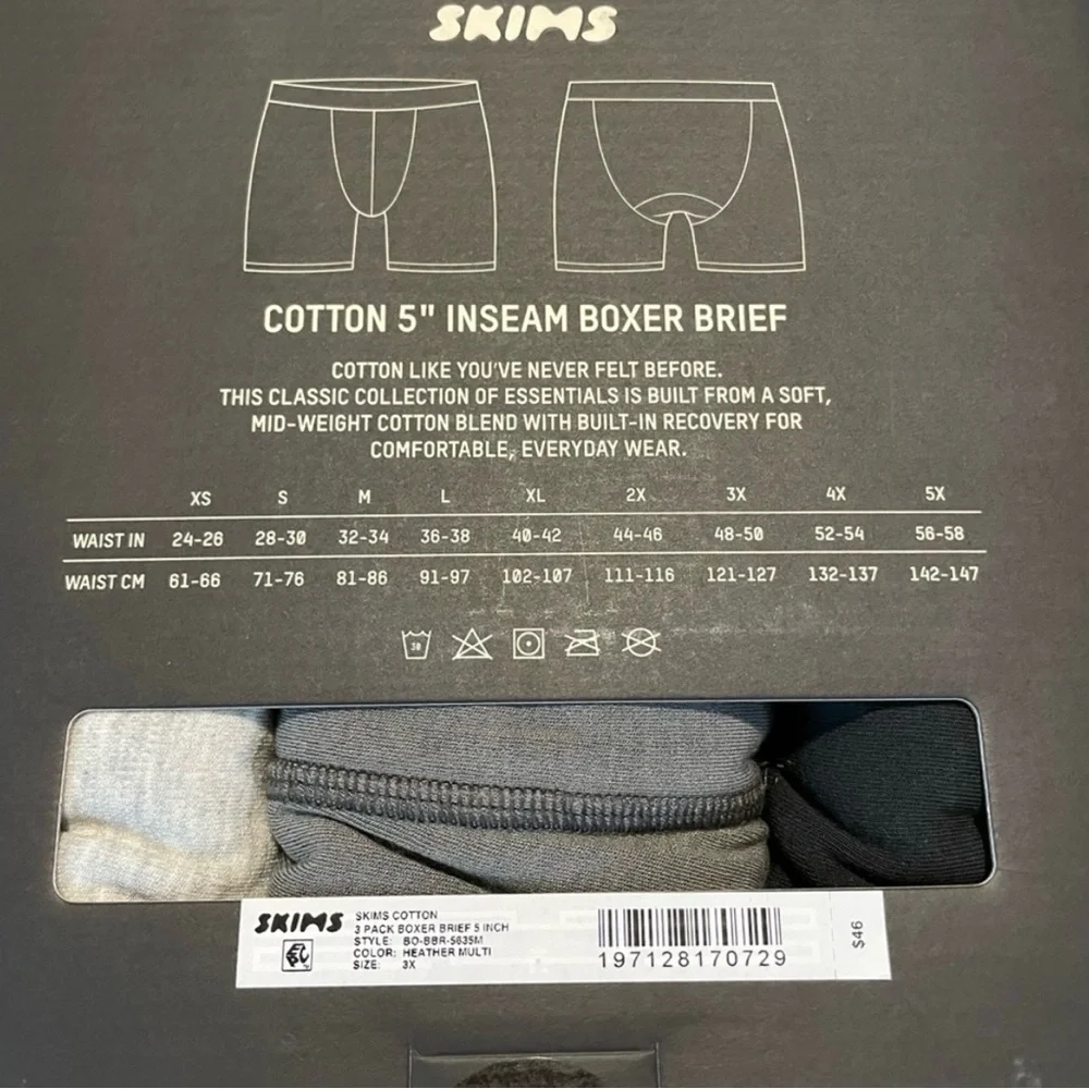 SKIMS Men's Boxer Briefs